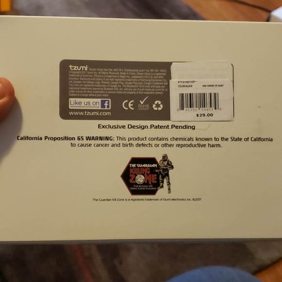 Tzumi Dreamvision Pro VR headset - Picture 2 of 3